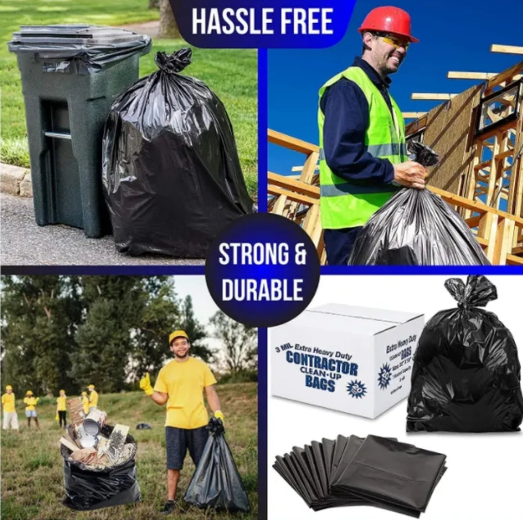 Heavy Duty Trash Bags (50pc)